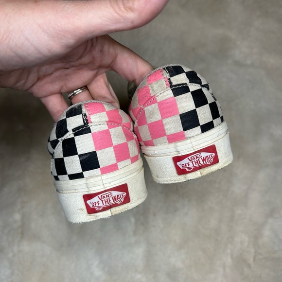 Vans Yin Yang Checkerboard Comfy Cush Platform Slip On Sneakers 6 - Picture 8 of 10